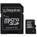 MICRO SDHC 16 GB Kingston CLASS 4